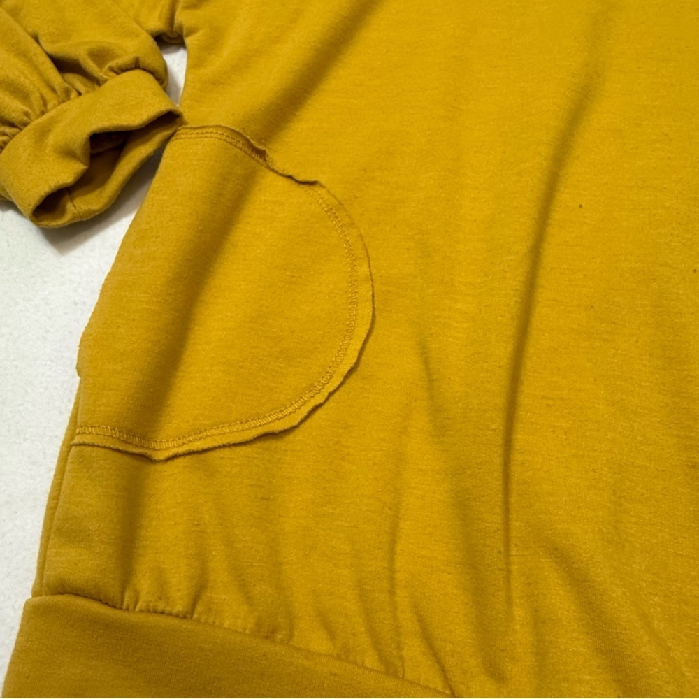 Kids Mustard Color Top - Picture 2 of 5